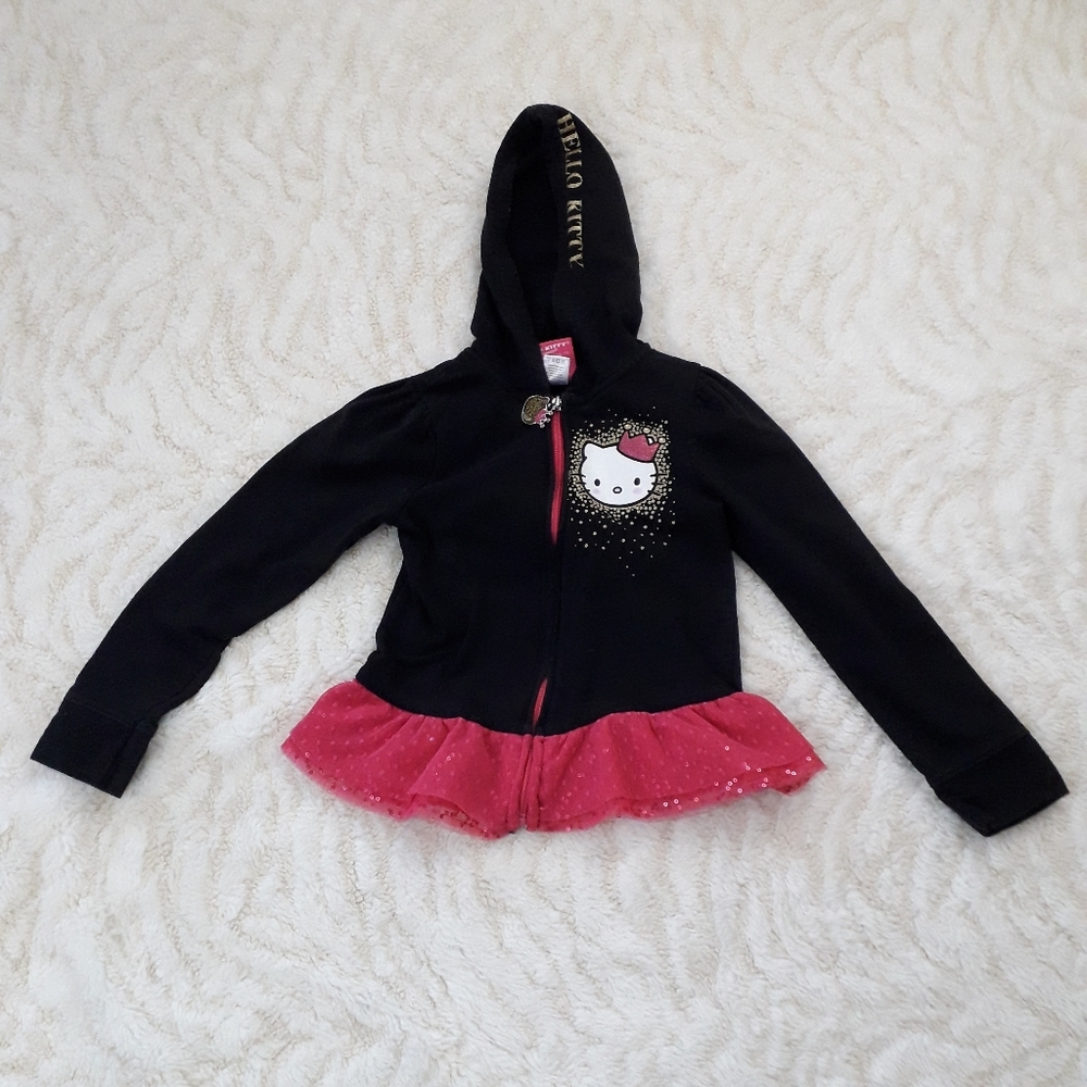 Princess hello kitty hoodie size 6x